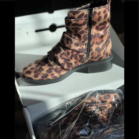 New! Aldo Ocauma Leopard Print Boots -Size 6.5 - Picture 5 of 9